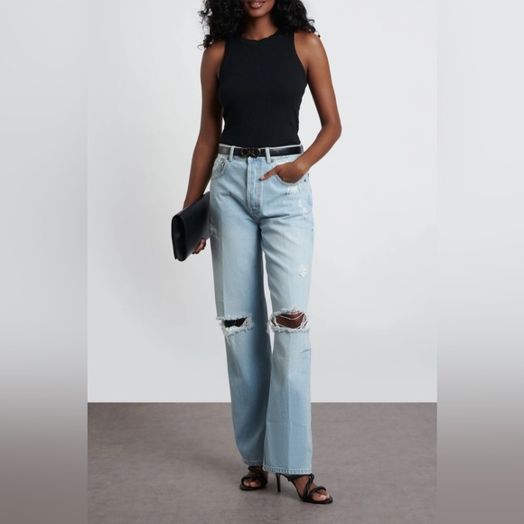 Wide Leg full length jean - Picture 3 of 8